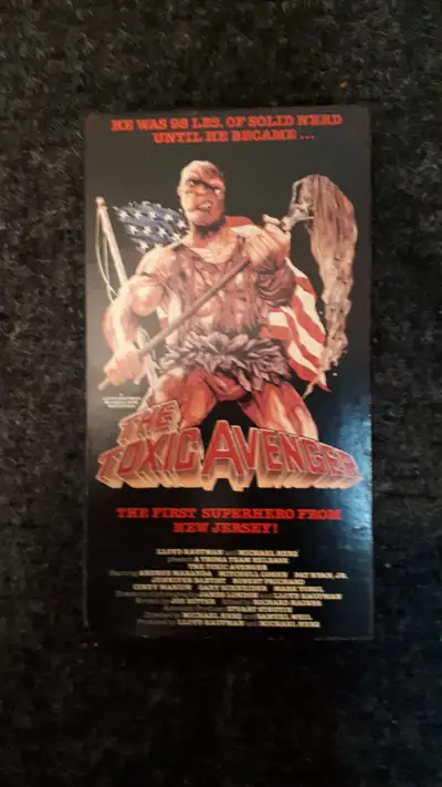 VHS Rare The Toxic Avenger 1984  Horror/Comed, View more