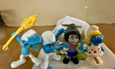 Vintage Smurf figurines , View more