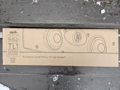 POLK AUDIO TL-1 Center Speaker, View more
