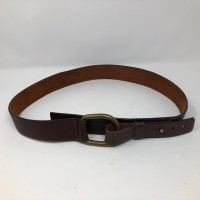 Vintage Brave Brown Leather Belt Canada