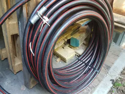 28 kv 2/0 Electrical Supply Wire 205' Underground cable. 205 feet Electrical wire cable direct buria...