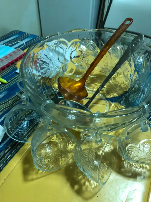 431 Viscount Punch Bowl set $2565565390660610122