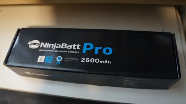 NINJABATT PRO LAPTOP BATTERY in Laptop Accessories in Norfolk County - Image 2