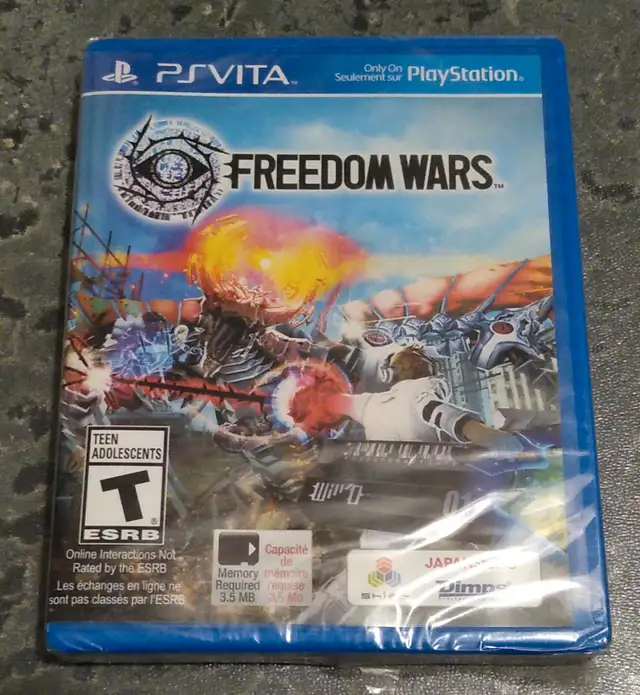 Freedom Wars Sony PlayStation PS Vita Brand New Sealed in Sony PSP & Vita in City of Toronto - Image 2