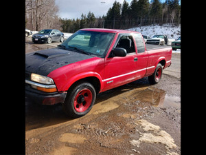 2001 Chevrolet S-10 Extended cab
