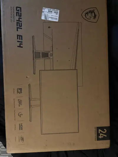 MSI 24” 144hz (UNOPENED), View more