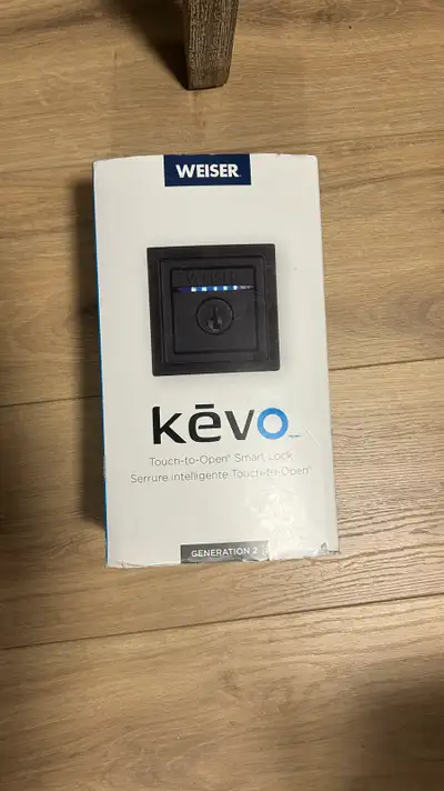Weiser Kevo Contemporary Electronic Smart Lock Black, View more