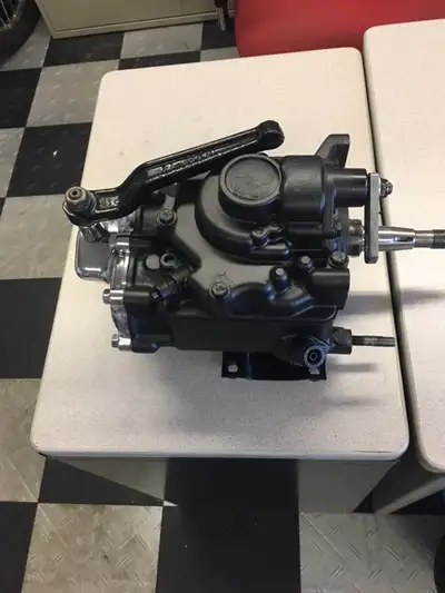 Genuine Harley Davidson 4 Speed transmission, with new main drive gear bushing, and new gaskets, and...
