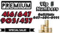 Special 416/647/437/905 Vip cell voip landline phone numbers