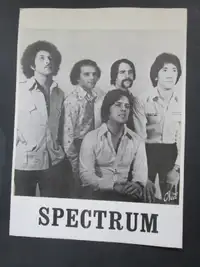 affiche - poster. groupe québécois, spectrum 60's
