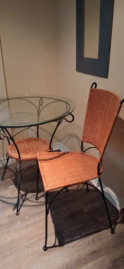 Bistro Table and 2 chairs, View more