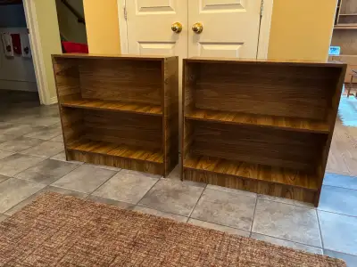 S O L D - - BOOKSHELVES (Teak look), View more