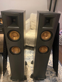Full Klipsch setup 7 speakers + subwoofer  with Denon receiver