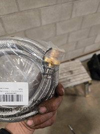 Portable BBQ adapter hose