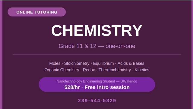 Grade 9 & 10 Math Tutor — UWaterloo Engineering Student484089751237437441