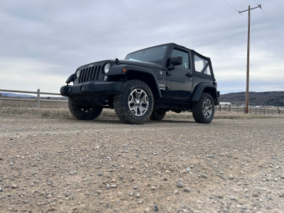 2017 Wrangler with 6 speed manual 