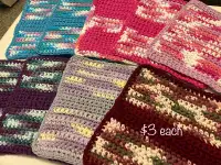 Crocheted Dishcloths & Scrubbies