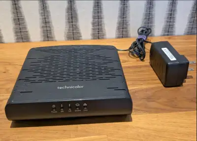 It was used with Teksavvy In good working condition if the ad is up it is available