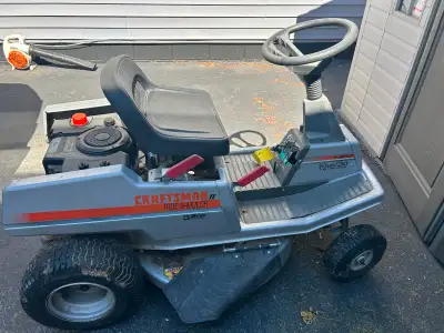 Riding lawnmower, View more