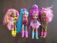 4 Cave club dolls