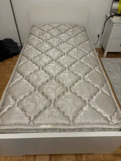 (Free Delivery) IKEA Single Bed Frame & Mattress , View more