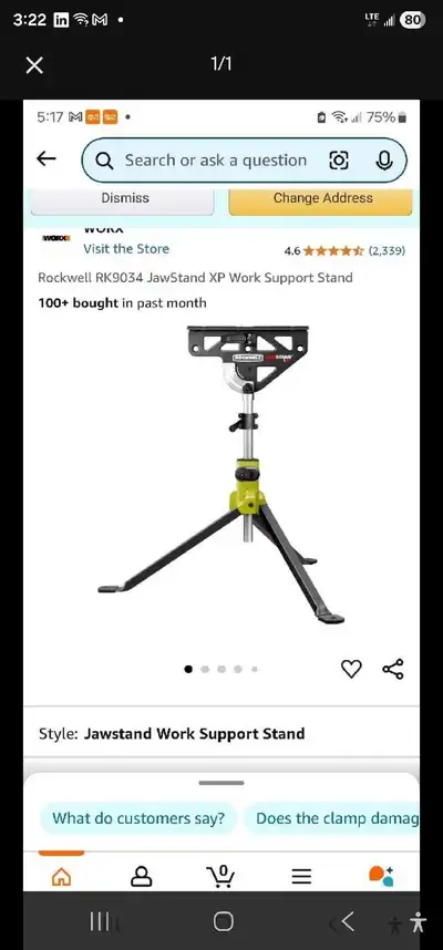 Wanted - 2 Rockwell JawStands # RK9034, View more