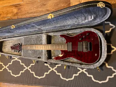Schector- Diamond Series-Hellraiser with hard case 1000$ o.b.o., View more