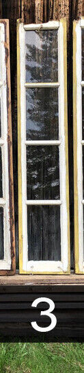 ANTIQUITÉ : Fenêtres antiques en bois massif à carreaux dans Portes, fenêtres et moulures  à Shawinigan - Image 2