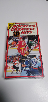 Vintage --Hockey's Greatest Hits 1989 VHS Tape