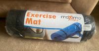 Exercise mat - black. Maximus Fitness. New. In plastic 