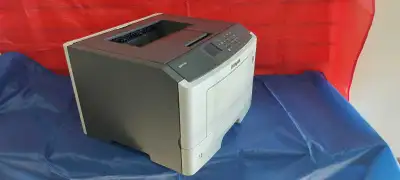 Lexmark MS415DN Laser Printer without toner cartridge and drum, View more