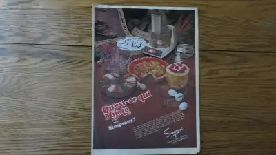 vieux catalogue vaisselle  simpson 28 oct 1978, View more