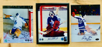 Maple Leafs Goalies: Mike Palmateer, Parent and Favell. Greats g