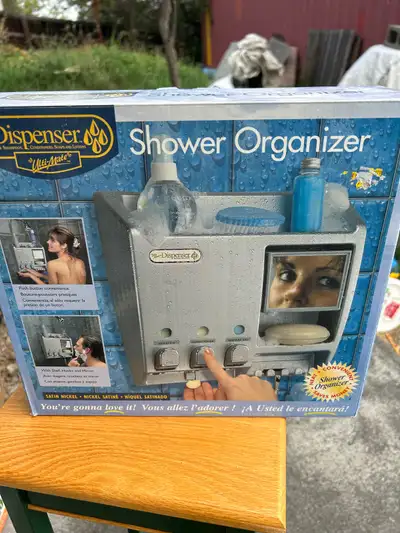 Alu-Mate Shower Organizer, View more