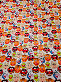 Licenced Muppet Show quilting cotton