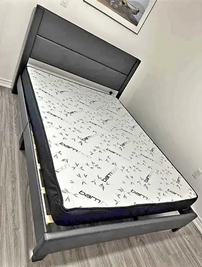 Upholstered Bed Frame, View more