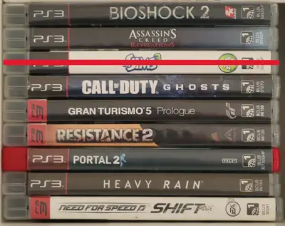 Various PS3 Games $10 Each - All Complete in Cases, View more