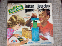 Sesame Street - Letter Game (c) 1972 Vintage