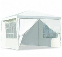 10'x10' Canopy Gazebo Tent,  4 Sidewalls with 2 Windows