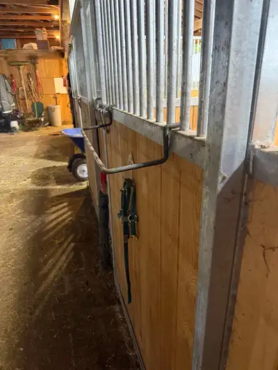 stall blanket rack /and buckets , View more