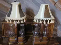 Very Unique Set of  Western Style Lamps