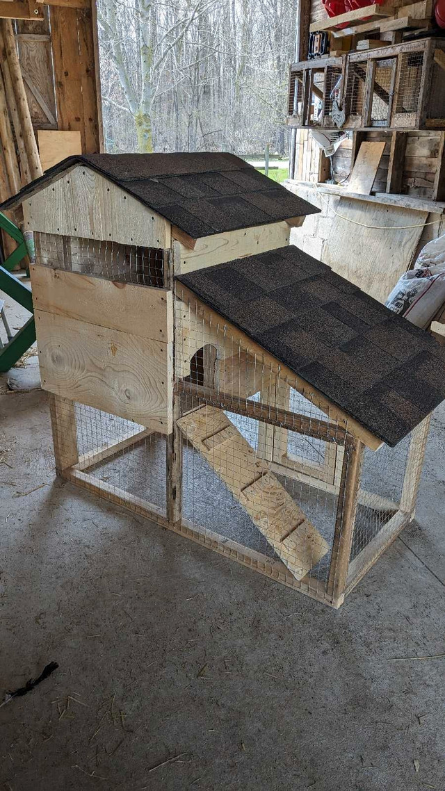 Rabbit hutch / small chicken coop in Livestock in St. Catharines - Image 4