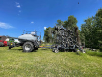 39’ flexicoil 5000 drill with 2340 tbt cart for sale 