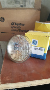 GE 4044/PAR36 sealed beams  N.O.S. still in the box
