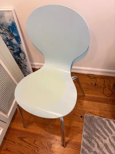 Structube light blue green dining chairs - 2, View more