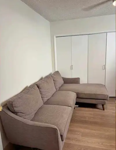 Grey L Couch, View more