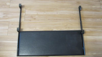 Black Sliding keyboard tray