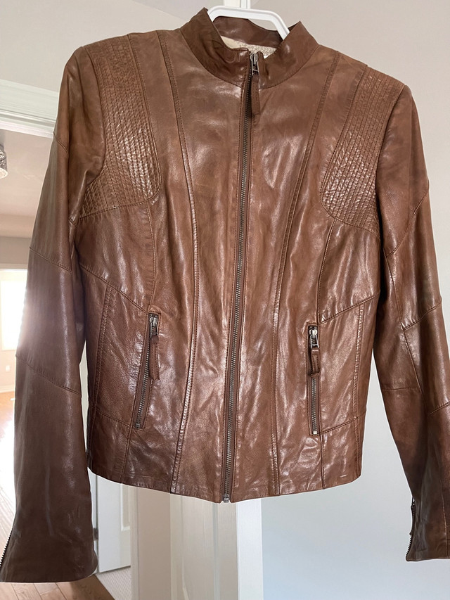 Ladies Danier leather jacket, NEW in Women's - Tops & Outerwear in Markham / York Region