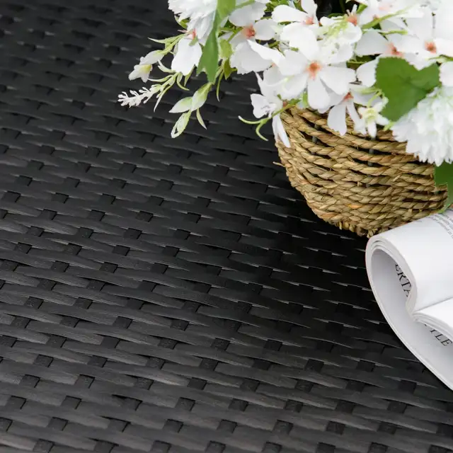 2 Seater Wicker Outdoor Glider Bench, Patio Swing Rocker Chair G in Patio & Garden Furniture in Markham / York Region - Image 10