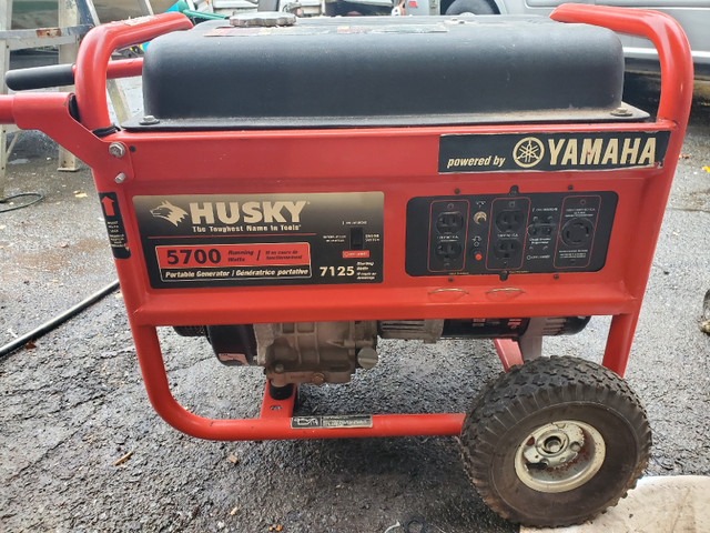 5700watt 120/240 volt Husky/Yamaha generator in Power Tools in Dartmouth - Image 4